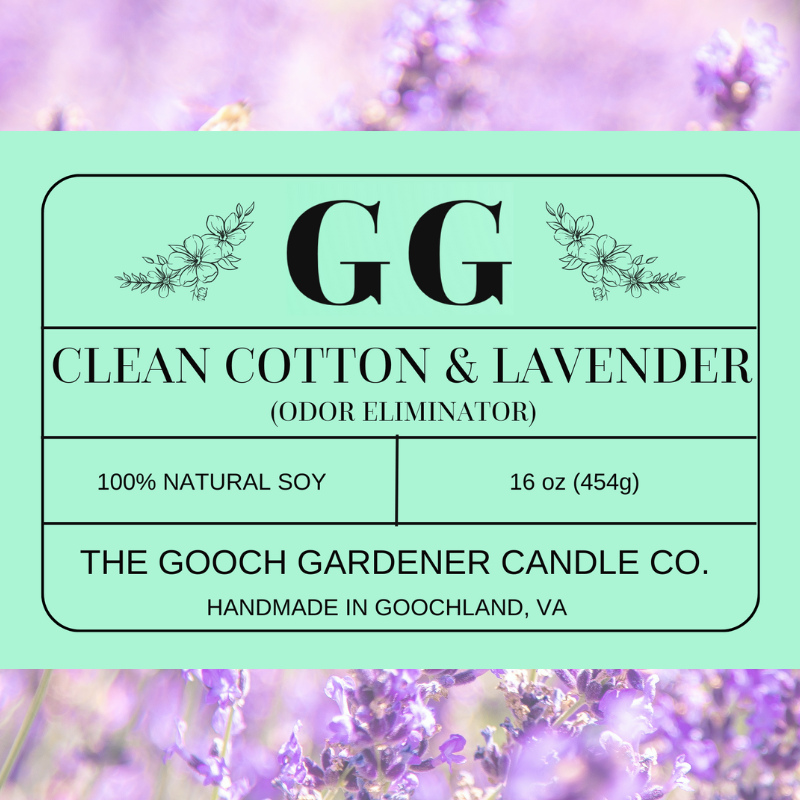 Clean Cotton & Lavender (Odor Eliminator!)